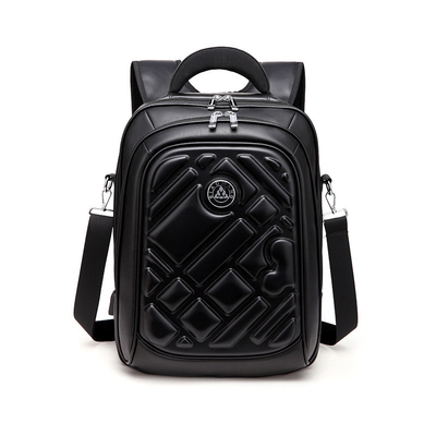 kaufen Pu-Leder Wasserdicht Reisetasche Handtasche Laptop USB für Mann 42x32x14cm online manufacture