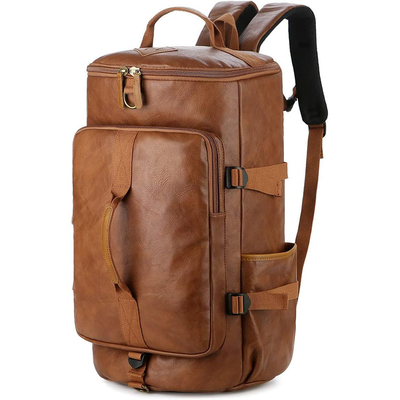 kaufen Stylische Männer Wochenende Custom Reisetasche Custom PU Leder Material online manufacture