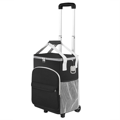kaufen Picnic Isolierte Trolley Kühltasche mit Rollkarren Kühl halten Warm 2x8x15