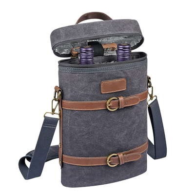 kaufen Flexibler Picknickwein Schwerlastbehälter Isolierte Kühltasche Trennpolster Wasserflasche 8x3x13