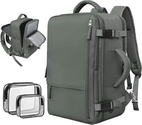 kaufen Casual Carry On Luggage Bag Olive Green Duffel Reisetasche mit USB-Ladeanschluss online manufacture