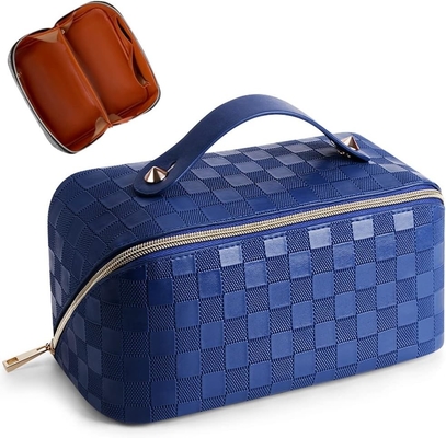 kaufen Tragbare Reise-Kosmetik-Tasche Plattenecke, Wasserdicht, mit Griff und Trennwinkel online manufacture