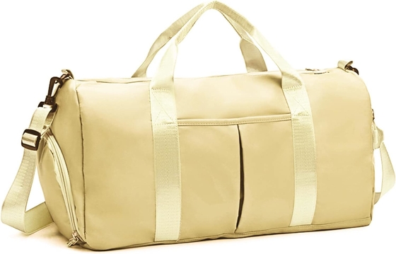 kaufen Yoga Gym Sport im Freien Wochenende Übernachtung Reisetasche Hellgelbe Farbe Große Größe online manufacture