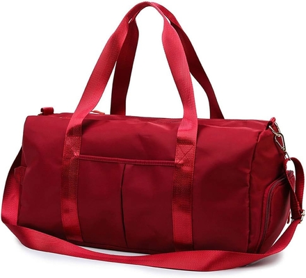 kaufen Rote große Sport-Gymnastik-Wochenende Training Schwimmen Yoga Reisetasche mit nasser Tasche und Schuhfach online manufacture
