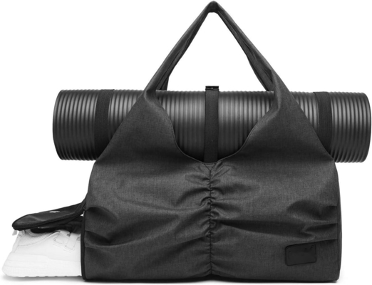 kaufen Polyester Schwarze Yoga Fitnessstudio Sportanpassungs-Taschen mit nassen und trockenen Lagertaschen online manufacture