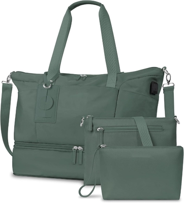 kaufen Erweiterbares Carry On Tote Weekend Gym Duffle Custom mit Schuhfach und nasser Tasche online manufacture