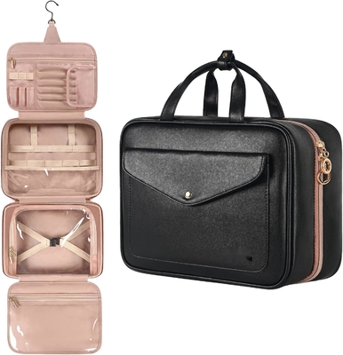 kaufen Große hängende wasserdichte Badezimmer-Kosmetik-Toilettenartikel Vollgroßbehälter kundenspezifische Reisetasche mit elastischen Bandhaltern online manufacture