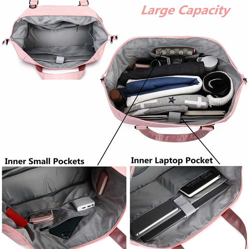 Große, kundenspezifische Reisetasche mit Gepäck Mädchen Krankenhaus 15 16 Zoll 16X7.3X15.5 