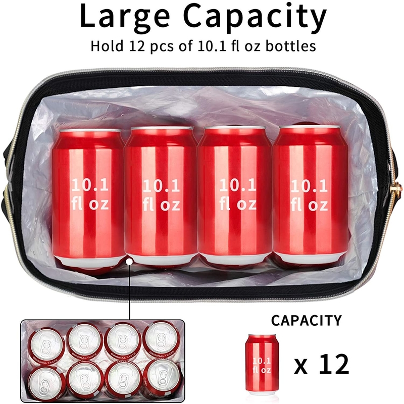 12 Packungen 6 Packungen Individual Isolierter Kühlbeutel für Muttermilch Mittagessen täglich 11x6x10