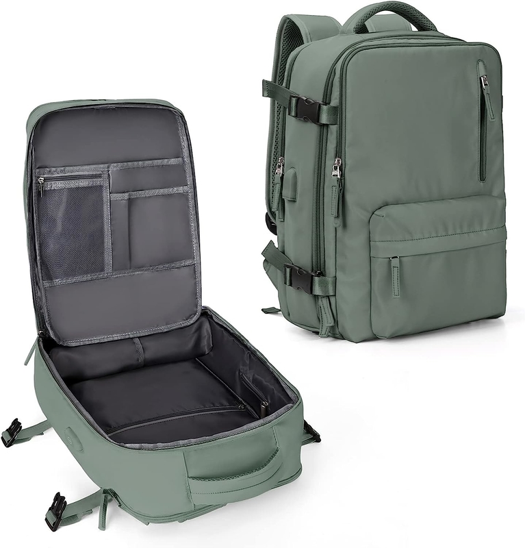 Wanderschule Wochenende Übernachtung Reisetasche Große Kapazität Wasserdichte Grüne Farbe