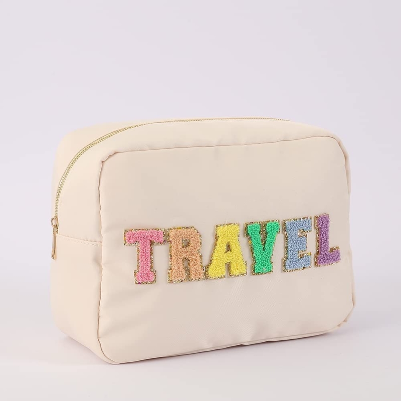Wasserdichte Supergroße Make-up-Tasche, Reisekosmetik-Tasche für Frauen