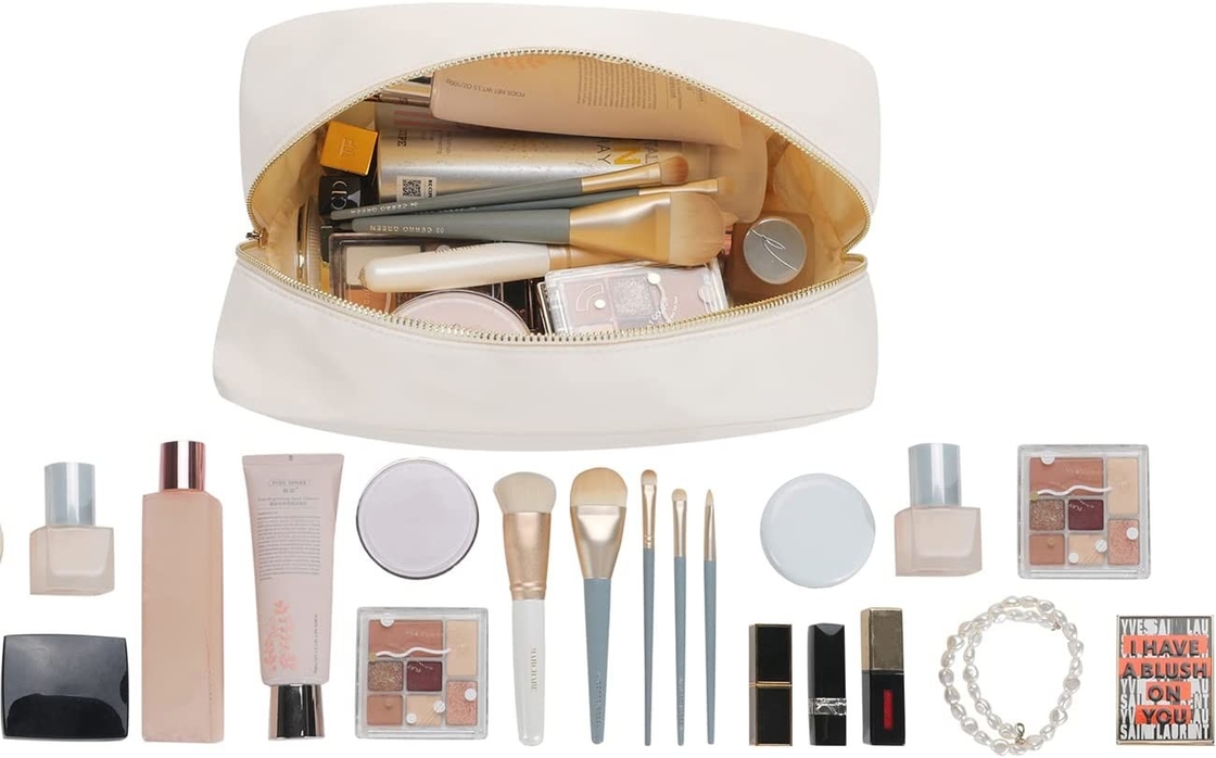 Wasserdichte Supergroße Make-up-Tasche, Reisekosmetik-Tasche für Frauen