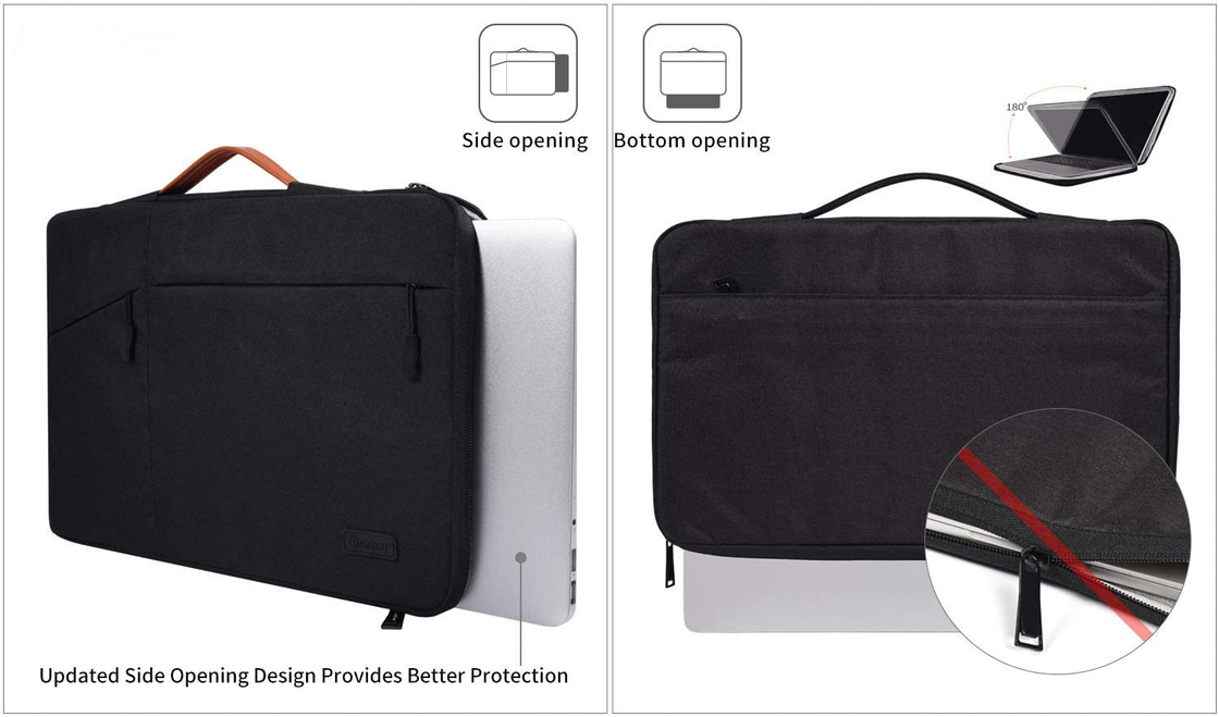 Hand Leinwand Business Custom Laptop Taschen Tote Aktentasche 10 Zoll 11,6 Zoll 21 Zoll 22 Zoll