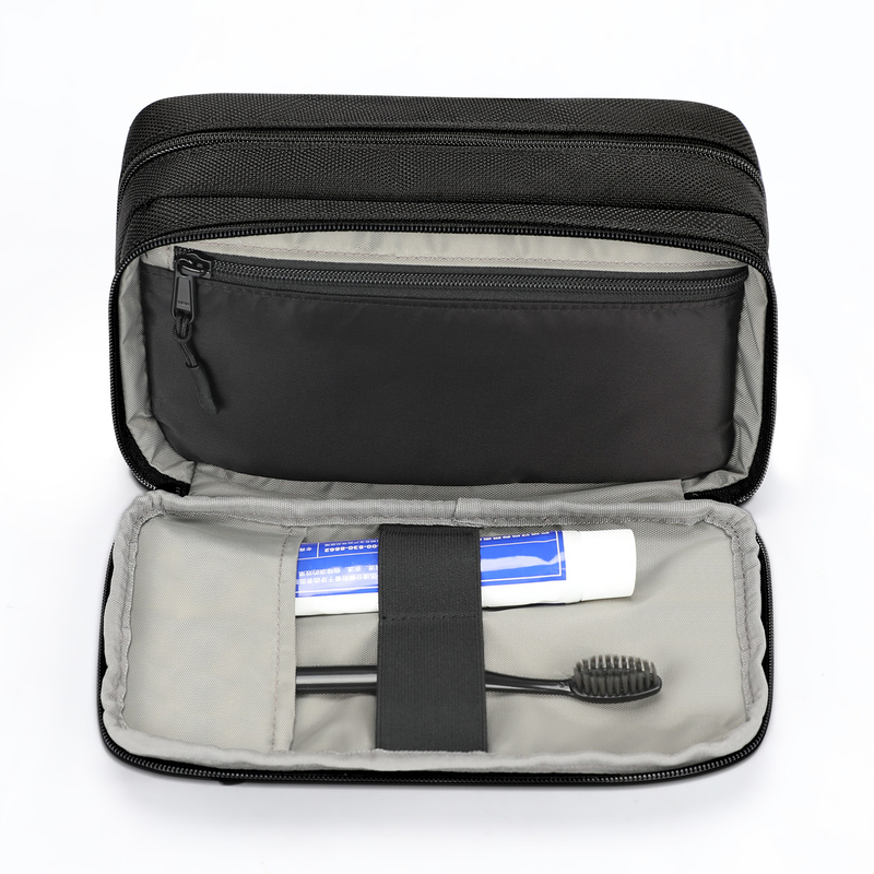 Reise-Toilettenbeutel-Organisator-Tasche Eco-Friendly Hängende Kosmetik-Organisator 3 Schichten