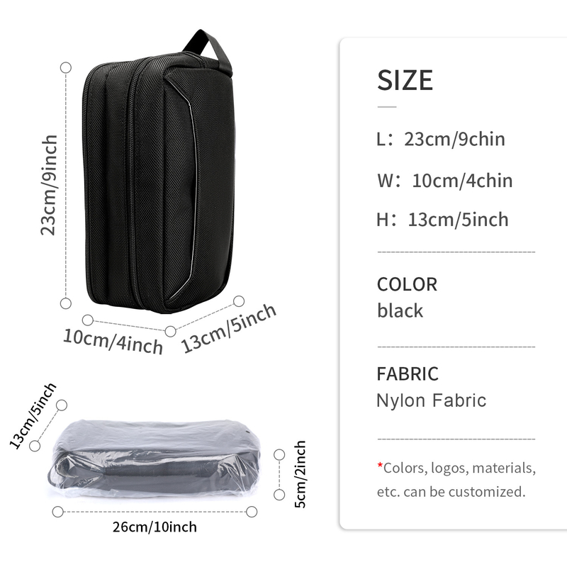 Reise-Toilettenbeutel-Organisator-Tasche Eco-Friendly Hängende Kosmetik-Organisator 3 Schichten