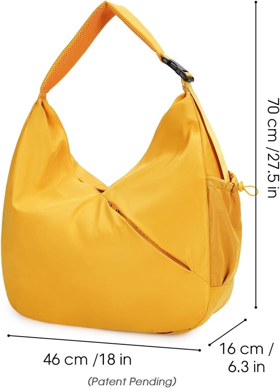 Große Fitnessstudio-Tasche mit verstecktem Yoga-Mattenhalter / anpassbare Taschen Schuhfach