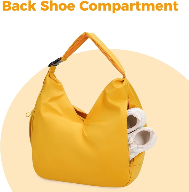 Große Fitnessstudio-Tasche mit verstecktem Yoga-Mattenhalter / anpassbare Taschen Schuhfach