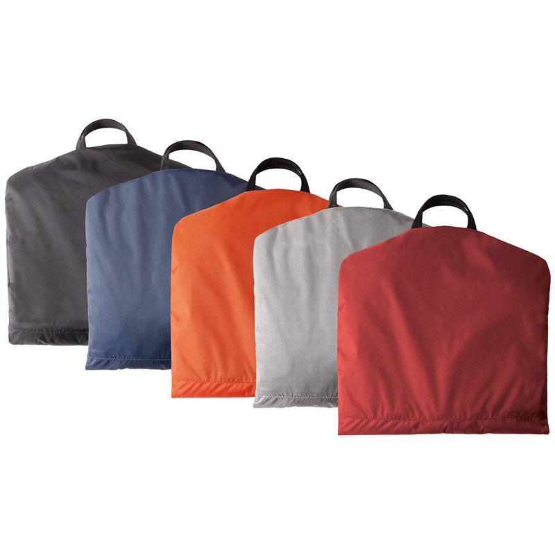 2 in 1 Kleidungsstück Tasche tragen auf Männer Anzug Hanger Reißverschluss Taschen 1.1LBS