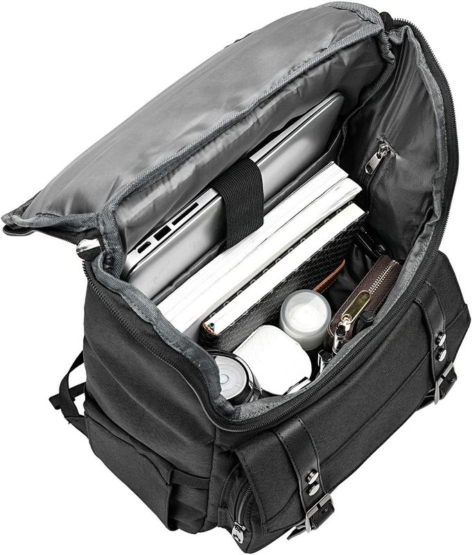 Schwarzer großer Übernachtungs-Weekend-Reisetasche mit USB-Ladeanschluss für Frauen und Männer