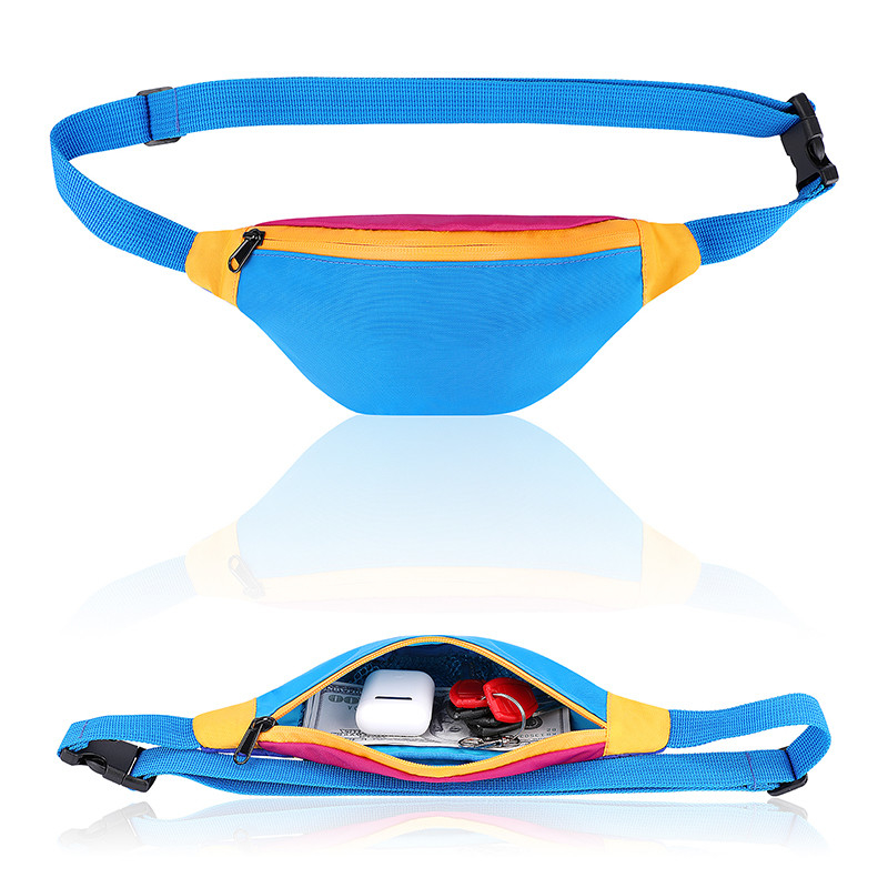 Strap Sling Taille Tasche Damen Nylon Fanny Pack 420D 11X2.3X4.3 Zoll