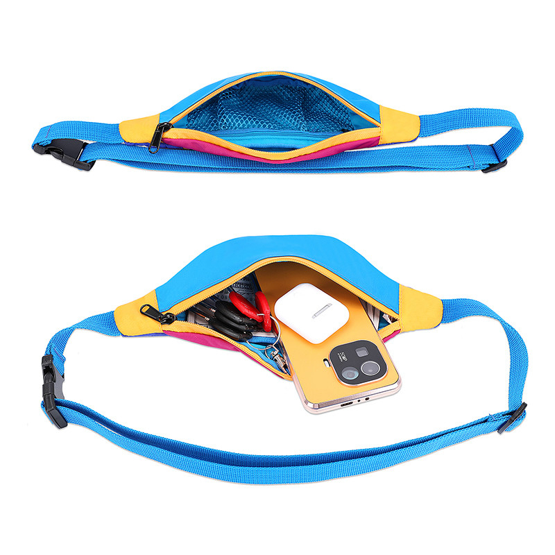 Strap Sling Taille Tasche Damen Nylon Fanny Pack 420D 11X2.3X4.3 Zoll