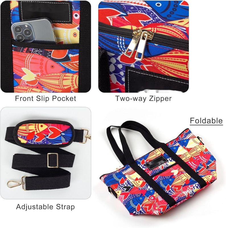 Portable Klappbare Isolierte Tasche Kühlgerät Wasserdicht Leichtgewicht Groß Weich mit Polster-Schulterband