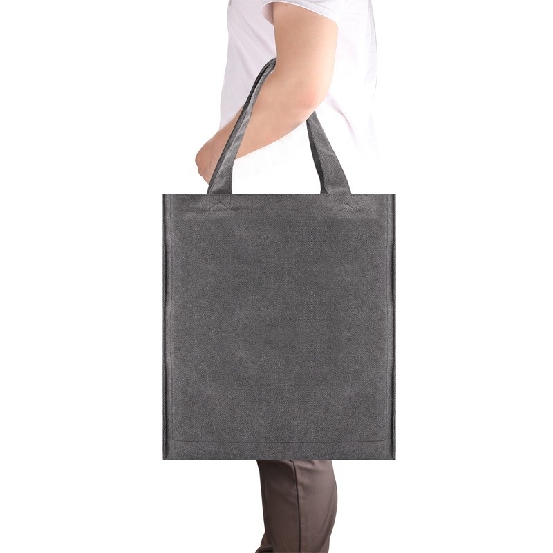 Mehrfachverwendbare, umweltfreundliche, kundenspezifische Handtaschen für Frauen, Handtaschen aus Leinwand, Handtaschen 13X3X16
