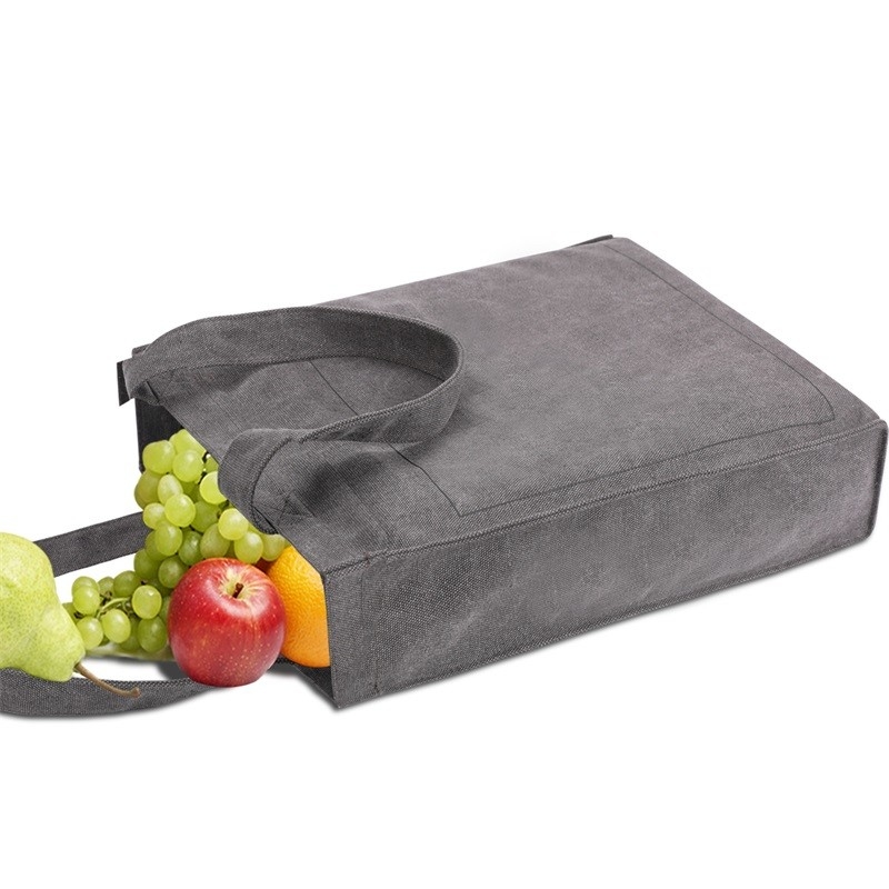 Mehrfachverwendbare, umweltfreundliche, kundenspezifische Handtaschen für Frauen, Handtaschen aus Leinwand, Handtaschen 13X3X16