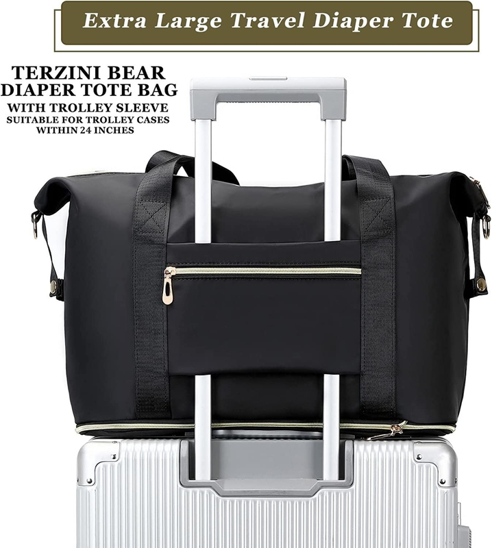 Weich schöne Windel Tote Taschen kleine isolierte Flaschen Taschen für Neugeborene personalisiert