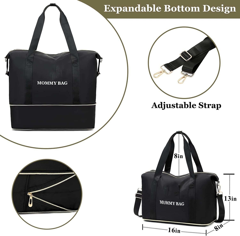 Weich schöne Windel Tote Taschen kleine isolierte Flaschen Taschen für Neugeborene personalisiert