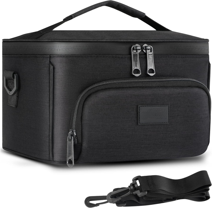 Großkapazität Portable Langlebiger Geruch Custom Reise Geruch Proof Tasche mit abnehmbaren Schultergürtel entfernbaren Trennbänder