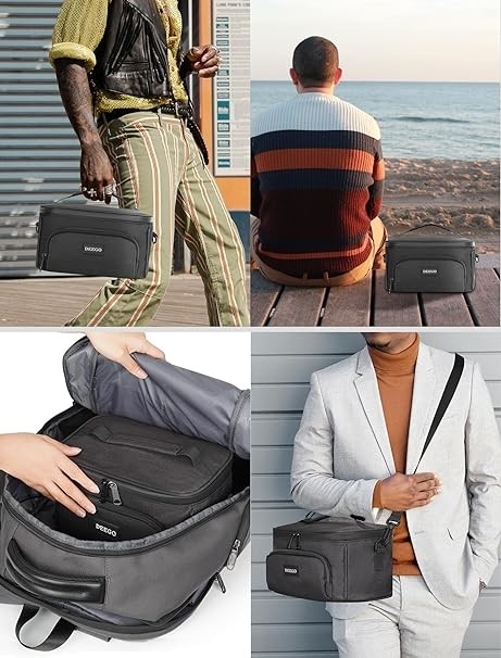 Großkapazität Portable Langlebiger Geruch Custom Reise Geruch Proof Tasche mit abnehmbaren Schultergürtel entfernbaren Trennbänder