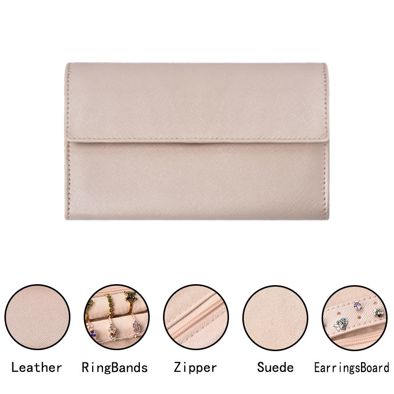 Make-up Schmuck Roll-Up Reisetasche Organisator Fall Kleiner Halter tragbar 8x5x1