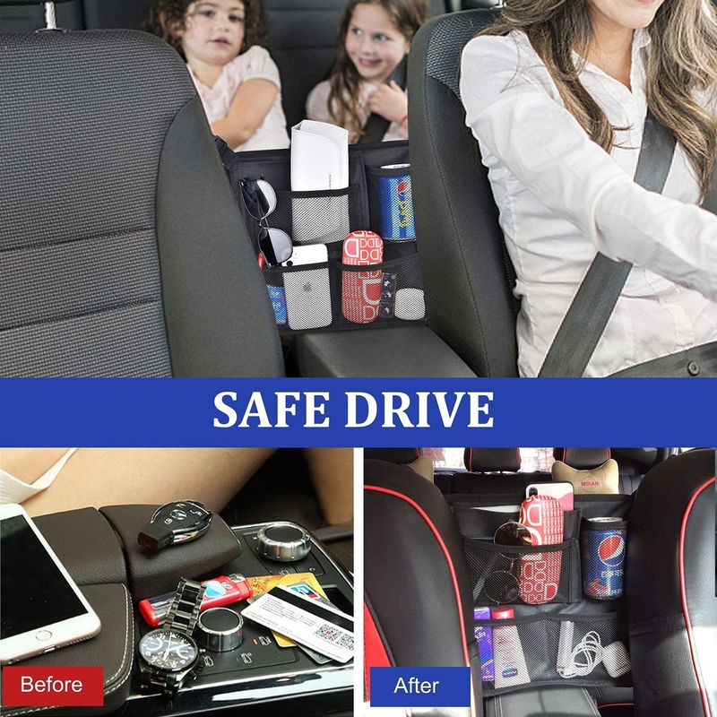 Autositz Rückseite Lagerung Netzschale Handtasche Auto Netzschale Tasche Hand