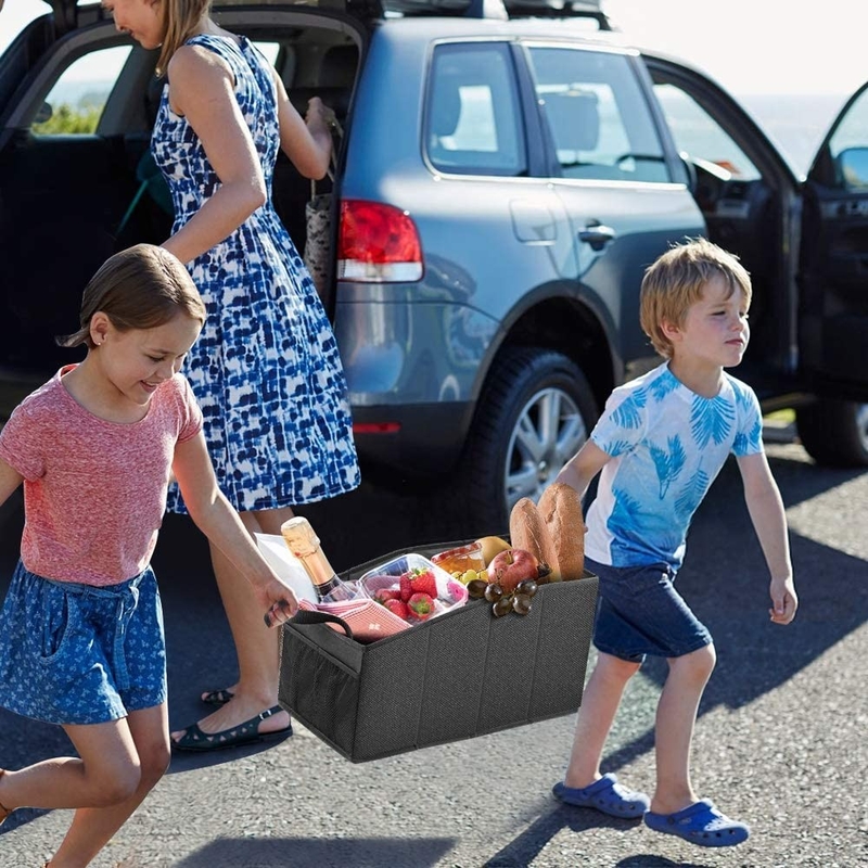 Große Einkaufswagen-Organisator Taschen Lebensmittelklappbarer Rücksitz Lkw 19X10X10
