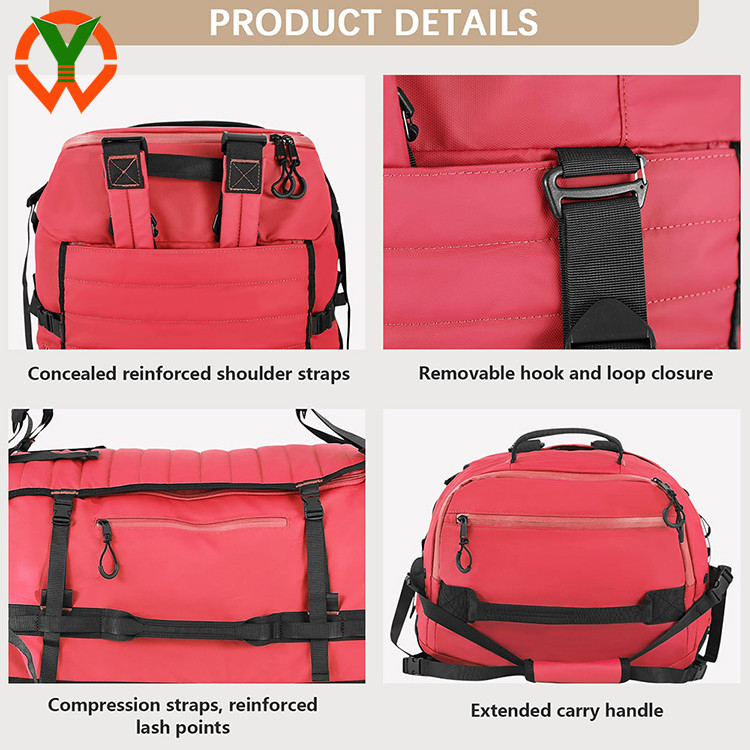 Große 86L wasserdichte Radtasche Klapptasche für bequeme Reisen