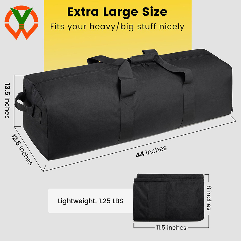 120L extra großer Duffel-Tasche Klapptaschen Camping-Taschen Wochenend-Ausrüstung Aufbewahrung über Nacht für Reisen