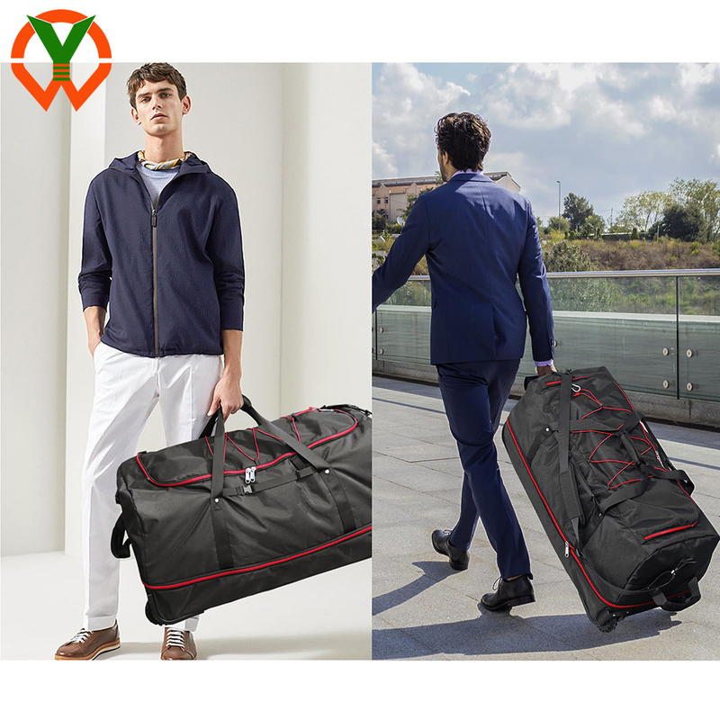 120L/140L Doppelgummi-Rad Klapptasche und mehrere Taschen und Abteilungen